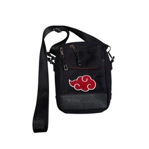 Naruto Shippuden BoxLunch Exclusive Akatsuki Red Cloud Anime Sling Crossbody Bag